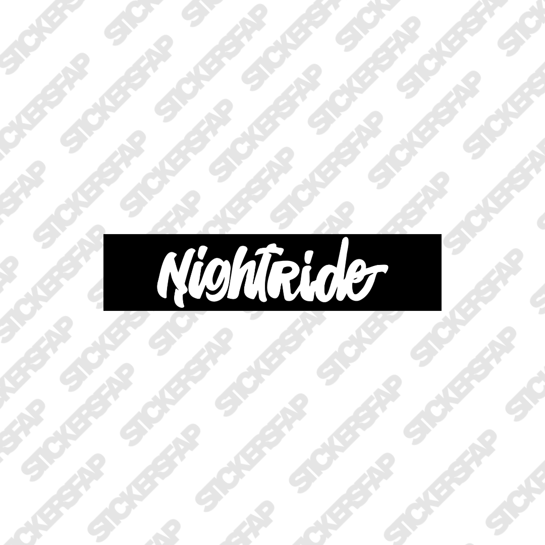 Nightride tapamatrículas