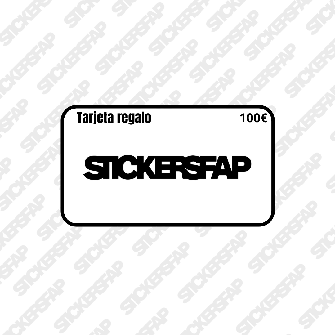 Tarjeta de regalo Stickersfap
