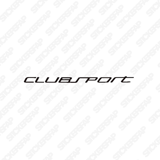 Pegatina clubsport