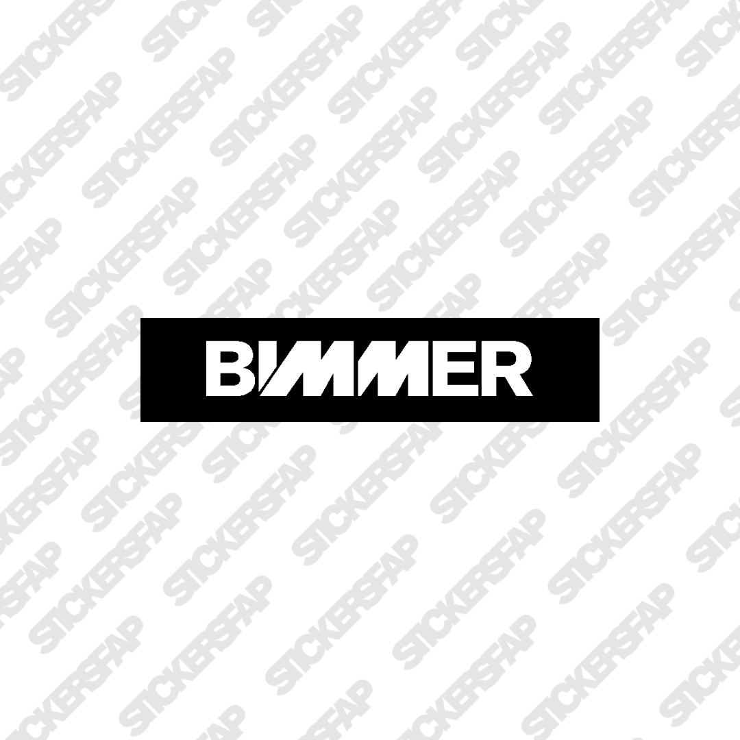 Tapamatrículas Bimmer – Stickersfap