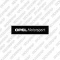 Tapamatrículas Opel Motorsport