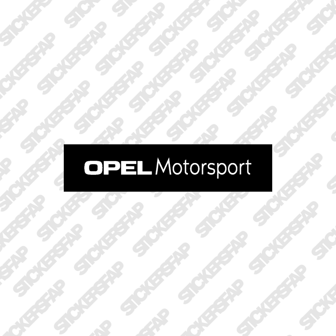 Tapamatrículas Opel Motorsport