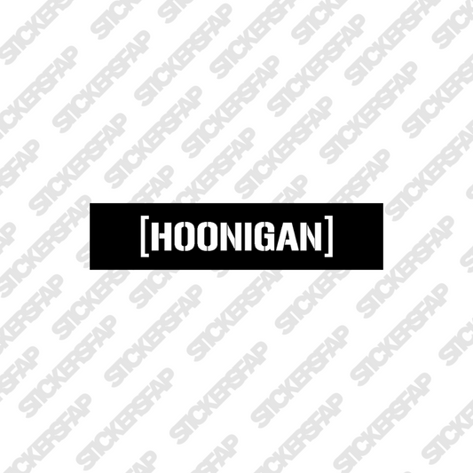 Tapamatrículas Hoonigan