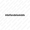Pegatina #defiendelaskdds