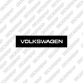 Tapamatrículas Volkswagen