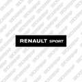 Tapamatrículas Renault Sport