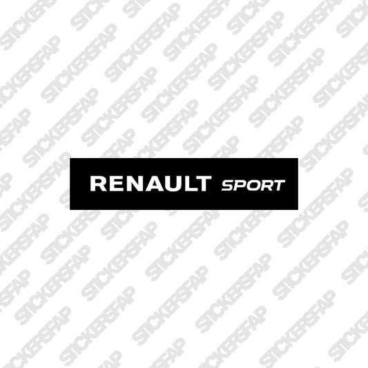 Tapamatrículas Renault Sport