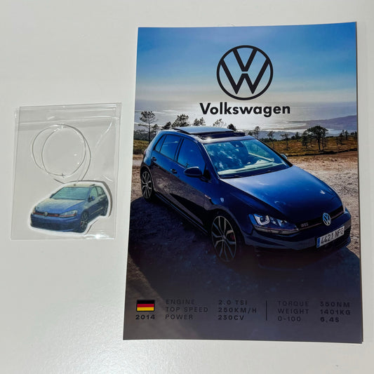 Póster personalizado specs + ambientador