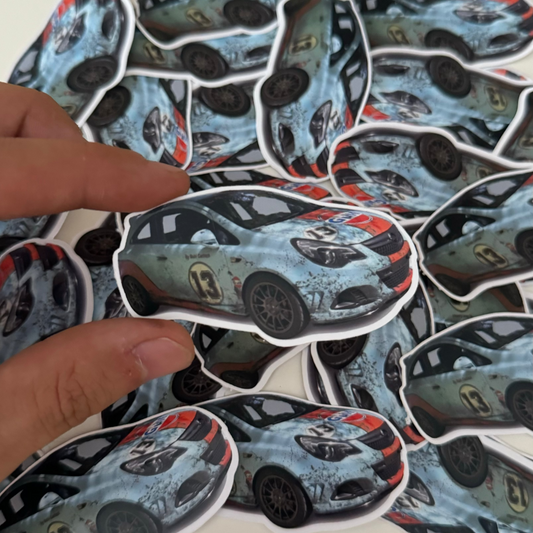 Pegatinas personalizadas coche