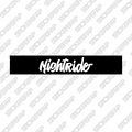 Nightride parasol