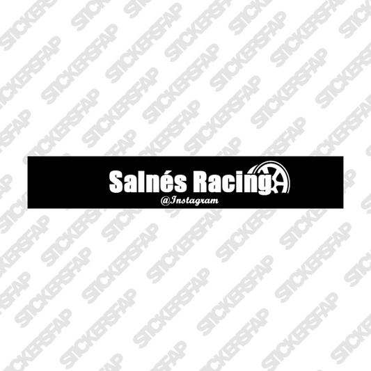 Salnés racing tapamatrículas